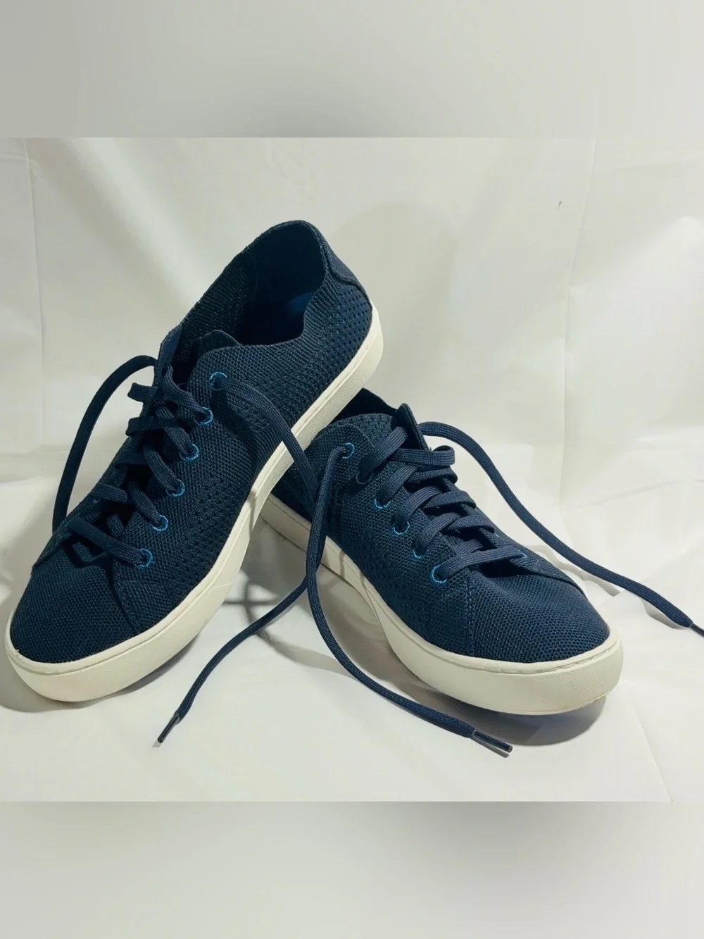 L.L.Bean Eco Bayt Knit Sneaker Lace-Up - Classic Navy